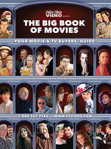 CRITICS' CHOICE VIDEO BIG BOOK OF MOVIES 2024 ED Collectibles on ...