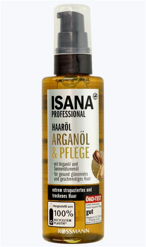 Isana Professional Argan Oil Sunflower Oil Smoothing Shine Serum