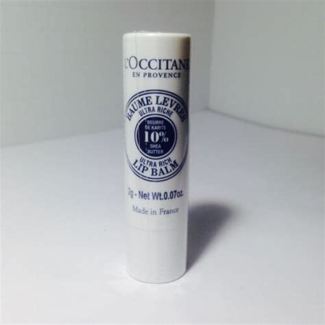 Loccitane Shea Butter Ultra Rich Lip Balm 007oz2g New Sealed Ebay