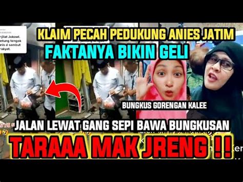 KLAIM PECAH DUKUNGAN ANIES DI JATIM IBU IBU SKAK RELAWAN DENGAN FAKTA