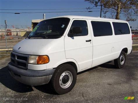 1999 Bright White Dodge Ram Van 3500 Maxi Commercial 1803262 Car Color Galleries