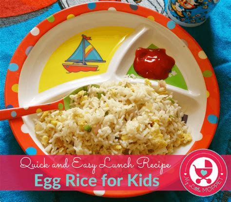 Egg Rice Quick Lunch Recipe