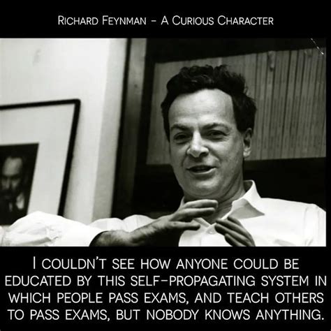 Richard Feynman On Instagram I Couldnt See How Anyone Could Be