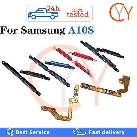 Volume Button Power Switch On Off Button Flex Cable For Samsung Galaxy A10s A107 Sm A107 Cable