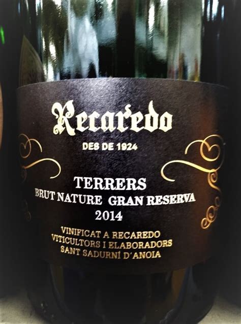 Cata Del Cava Recaredo Terrers Brut Nature Gran Reserva