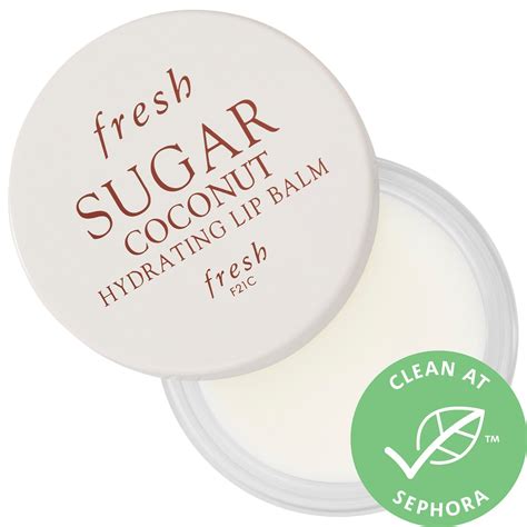 Fresh Sugar Hydrating Lip Balm Coconut 0 21 Oz 6g Hydrating Lip Balm Lip Balm The Balm