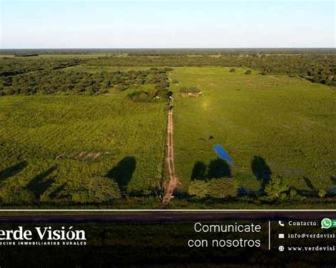 Campo Ganadero de 73 Has en Venta Chaco Villa Berthet 73 hectáreas