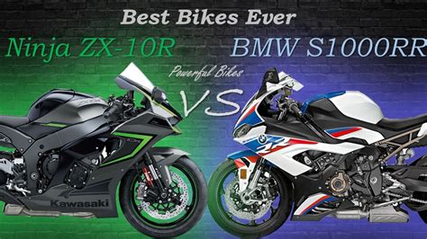 Comparison Between Kawasaki Ninja Zx 10r And Bmw S1000rr Zx10r Vs