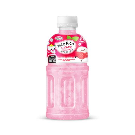 Nata De Coco Drink With Lychee Bottle 320Ml