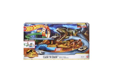 Pista Hot Wheels Jurassic World Clash motorizada Mattel em Promoção é no Buscapé