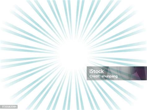 Concentrated Line Background Of Simple Shining Sun Rays Imageturquoise