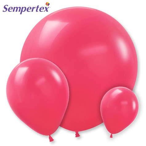 Sempertex Deluxe Raspberry Latex Balloons