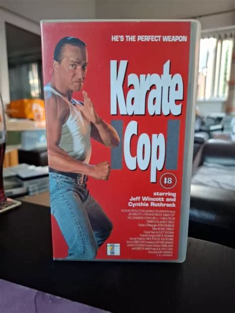 Karate Cop Vhs Rare £799 Picclick Uk