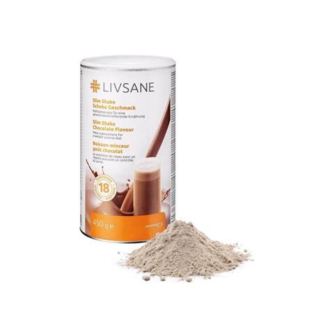 Buy Livsane Slim Shake Chocolate Flavor 450g Kanela