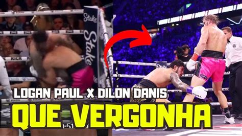 Logan Paul Venceu Dillon Danis E Luta Terminou Em Confus O