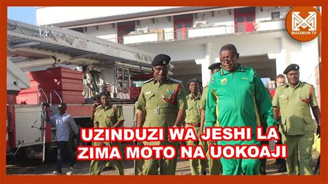 Live Mkutano Wa Uzinduzi Wa Jeshi La Zima Moto Na Uokoaji Namna Ya