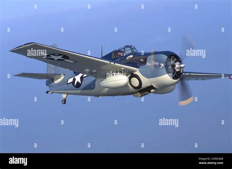Grumman F4ffm2 Wildcat Wwii Navy Marine Fighter Stock Photo Alamy