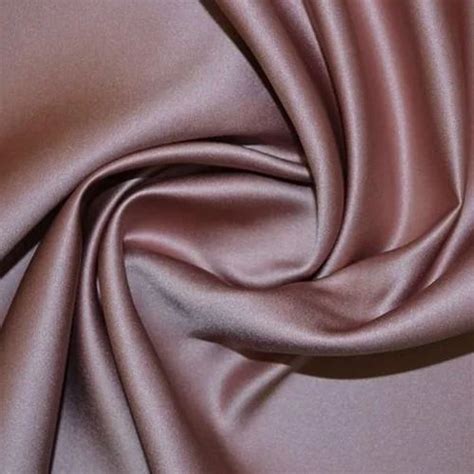 Plain Polyester Satin Fabric Gsm For Clothing At Best Price