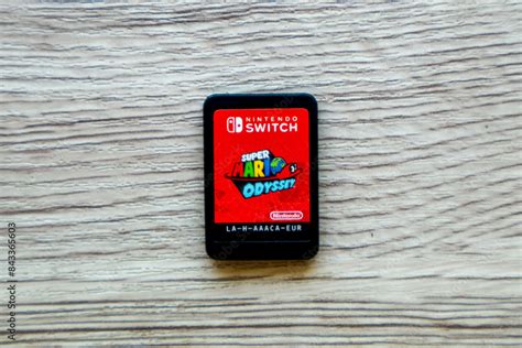 Bandung Indonesia June 6th 2024 Nintendo Switch Card Game With