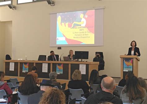 Asl Rieti Cure Palliative La Asl Di Rieti Prima Azienda In Italia Ad