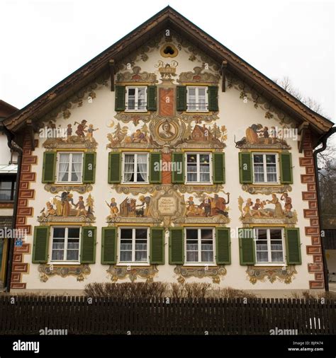 H Nsel Und Gretel House In Der Bayerischen Stadt Oberammergau Bayern