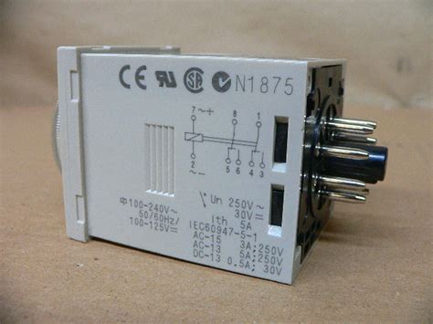 Omron H3cr A8 100 240vac 50 60hz H3cra8 Timer Modules Fen Industrial