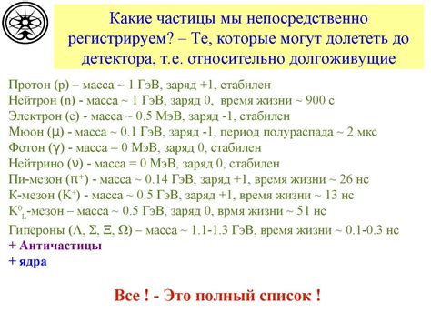 Детекторы в физике элементарных частиц - презентация онлайн