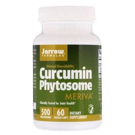 Jarrow Formulas Curcumin Phytosome With Meriva Mg Veggie