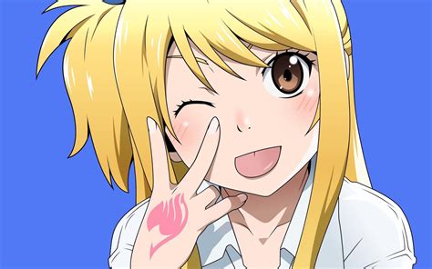 Fairy Tail Lucy Heartfilia Wallpapers Wallpaper Cave