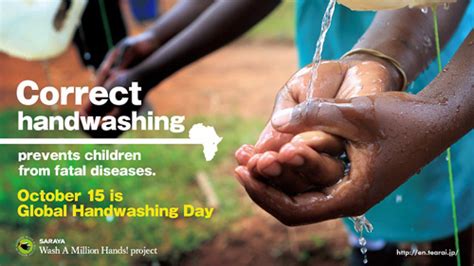 SARAYA Celebrate Global Handwashing Day October 15 2017