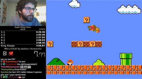 44 20 Super Mario Bros Speedrun World Record Youtube