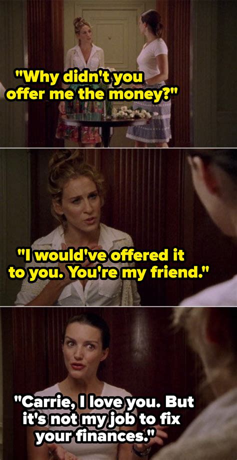 Sex And The City Moments Where Carrie Was A Bad Friend
