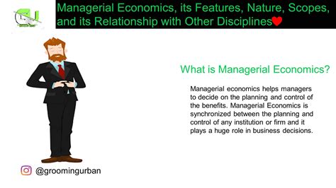 Managerial Economics Its Features Nature And Scopes Grooming Urban