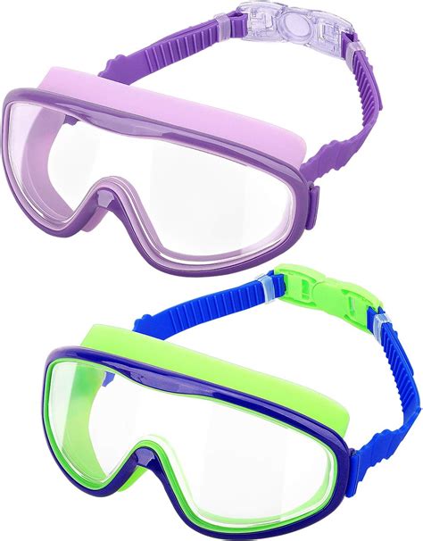 Heysplash Pzs Gafas De Nataci N Para Ni Os Transparente Sin Fugas