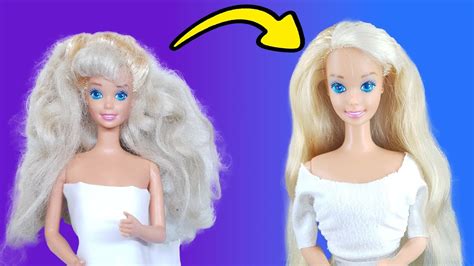 Barbie Makeover Transformation 💅🏻 Barbie Cambio De Imagen बार्बी बदलाव परिवर्तन 💕 芭比化妆改造 🎀