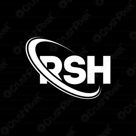 Rsh Logo Rsh Letter Rsh Letter Logo Design Initials Rsh Stock