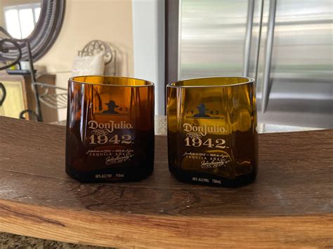 Don Julio 1942 Tequila Rock Glasses Set of 2 - Etsy Canada