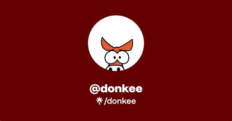 Donkee Instagram Linktree