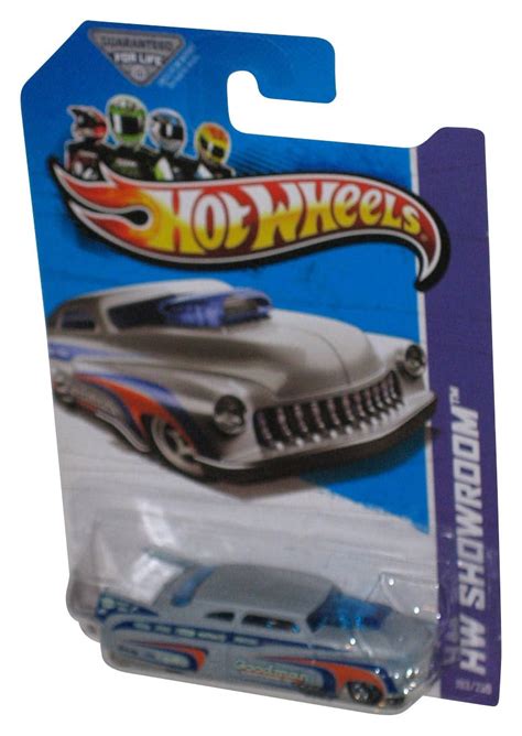 Hot Wheels HW Showroom 2012 Gray 49 Drag Merc Toy Car 193 250 Walmart