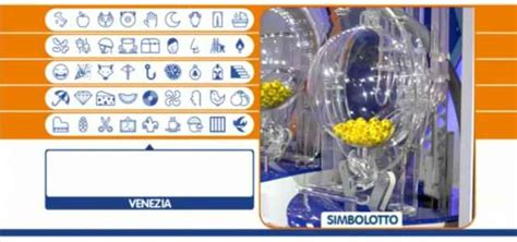 SIMBOLOTTO LOTTO SIMBOLI E NUMERI VINCENTI Estrazione Di Oggi