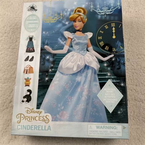 Cinderella Disney Story Doll Tall With Accessories Never Used