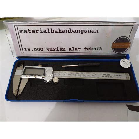 Jual Alat Ukur Dimensi Cmart Vernier Caliper Meter Sikmat Mm