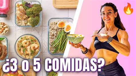 CUÁNTAS VECES DEBO COMER al DÍA para PERDER GRASA YouTube