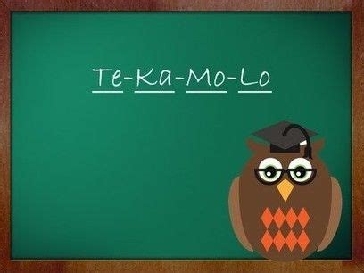 The TeKaMoLo rule in the German language!