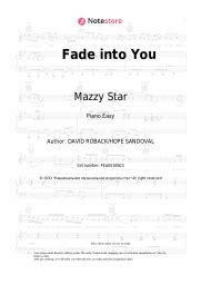 Mazzy Star Piano Sheet Music In Pdf Midi