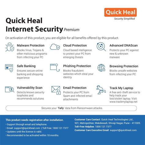 Renewal 1 User 1 Year Quick Heal Internet Security Premium