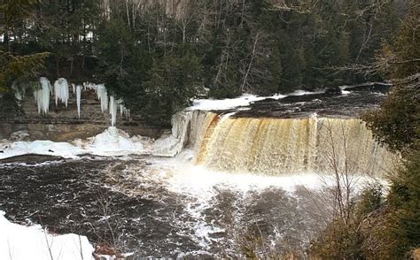 Birch Lodge Blog Tahquamenon Falls State Park Paradise Mi April 2011