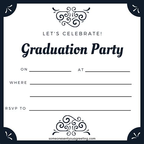 Free Graduation Invitation Templates For Word – KAESG BLOG