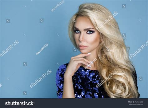 Beautiful Sexy Blonde Female Model Elegant Stock Photo Shutterstock