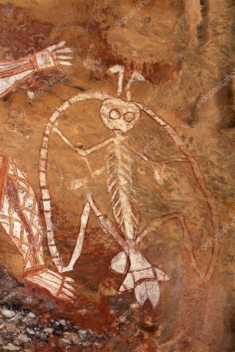 Aboriginal rock art — Stock Photo © EcoPic #6439659